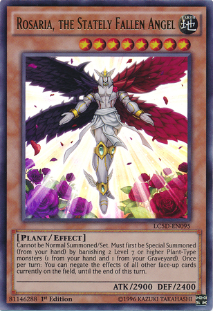 Rosaria, the Stately Fallen Angel [LC5D-EN095] Ultra Rare - Duel Kingdom