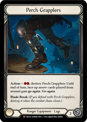 Perch Grapplers (Rainbow Foil) [CRU122-RF] Unlimited Rainbow Foil - Duel Kingdom