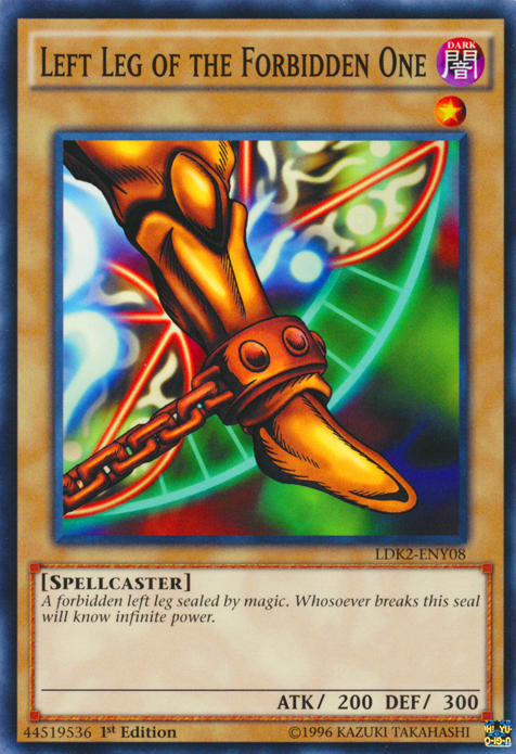 Left Leg of the Forbidden One [LDK2-ENY08] Common - Duel Kingdom