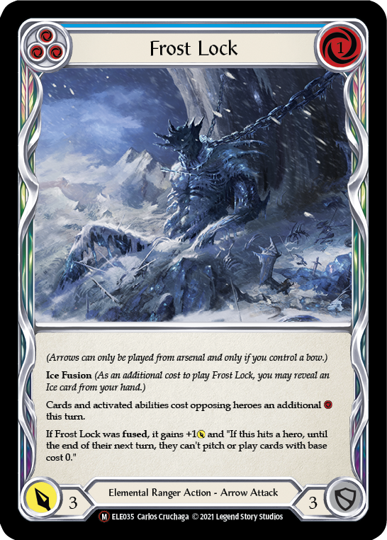 Frost Lock [U-ELE035] Unlimited Normal - Duel Kingdom