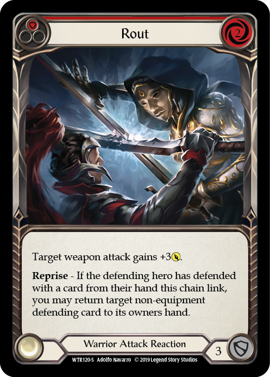 Rout [WTR120-S] Alpha Print Normal - Duel Kingdom