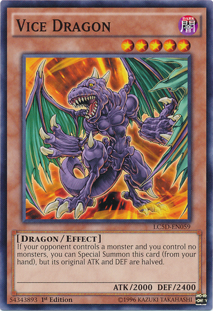Vice Dragon [LC5D-EN059] Common - Duel Kingdom