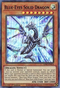 Blue-Eyes Solid Dragon (Blue) [LDS2-EN014] Ultra Rare - Duel Kingdom