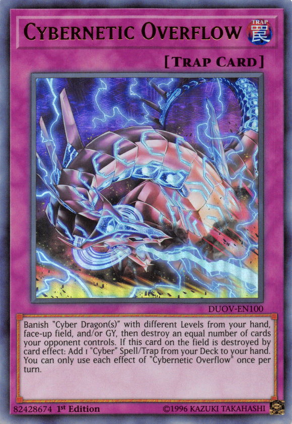 Cybernetic Overflow [DUOV-EN100] Ultra Rare