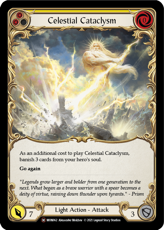Celestial Cataclysm [U-MON062] Unlimited Normal - Duel Kingdom