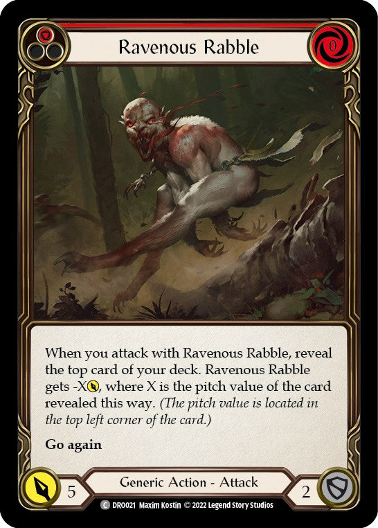 Ravenous Rabble [DRO021] [Blitz Deck: Uprising - Dromai]