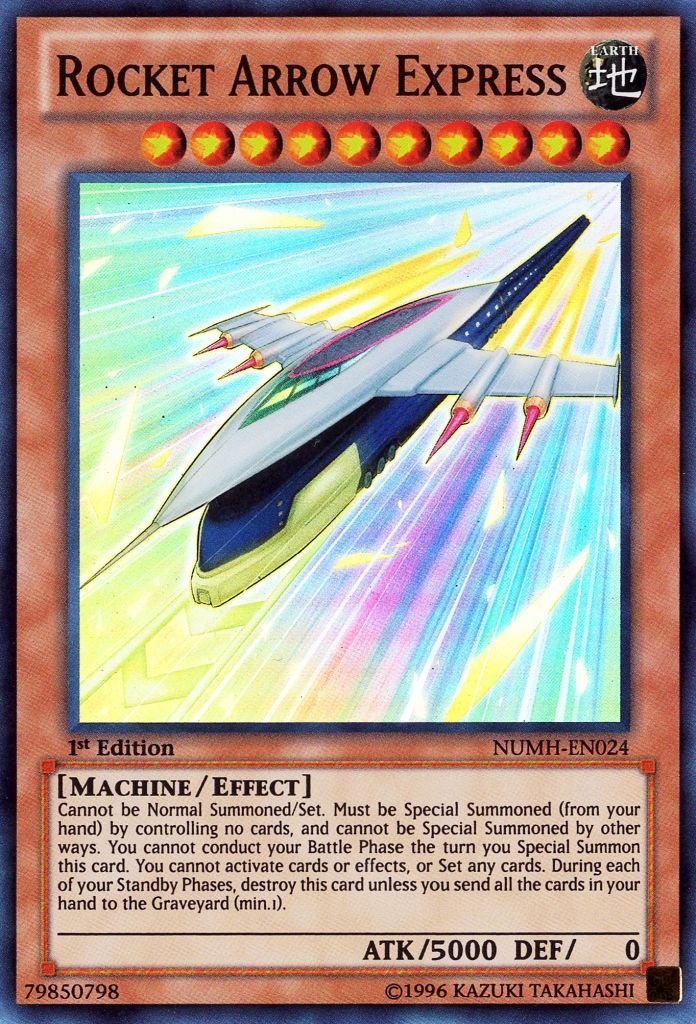 Rocket Arrow Express [NUMH-EN024] Super Rare - Duel Kingdom