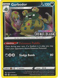 Garbodor (Prerelease Promo) (SWSH025) [Sword & Shield: Black Star Promos] - Duel Kingdom