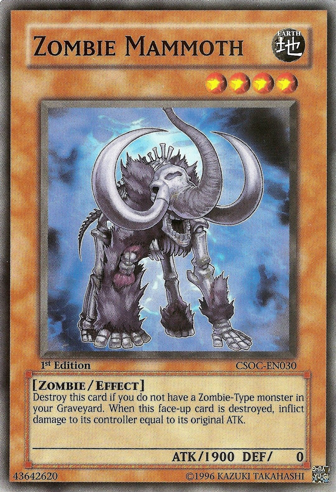 Zombie Mammoth [CSOC-EN030] Common - Duel Kingdom