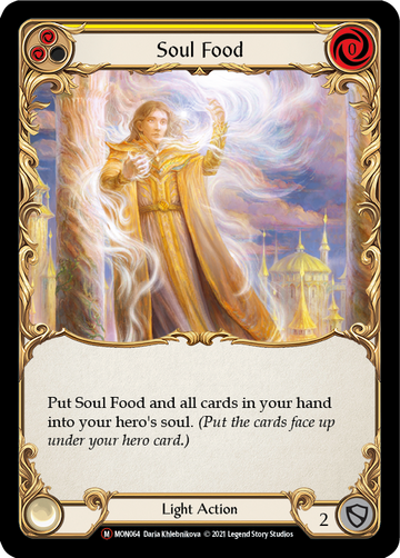 Soul Food (Rainbow Foil) [U-MON064-RF] Unlimited Rainbow Foil - Duel Kingdom