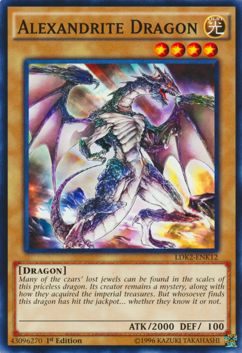 Alexandrite Dragon [LDK2-ENK12] Common - Duel Kingdom