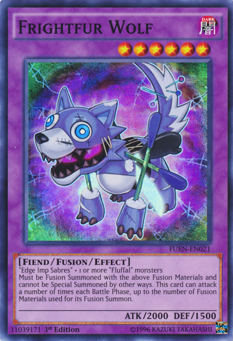 Frightfur Wolf [FUEN-EN021] Super Rare - Duel Kingdom