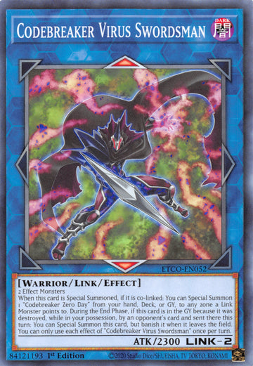 Codebreaker Virus Swordsman [ETCO-EN052] Common