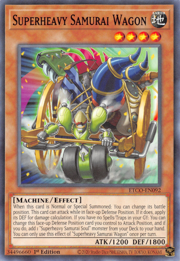 Superheavy Samurai Wagon [ETCO-EN092] Common