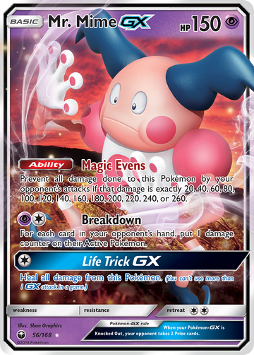 Mr. Mime GX (56/168) [Sun & Moon: Celestial Storm] - Duel Kingdom