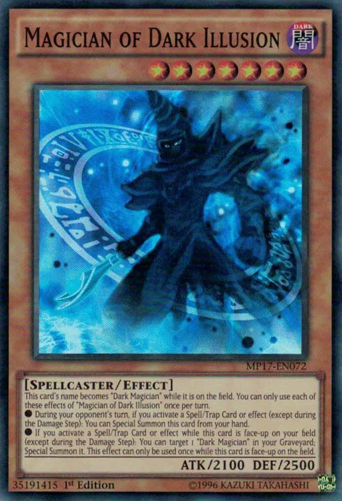 Magician of Dark Illusion [MP17-EN072] Super Rare - Duel Kingdom