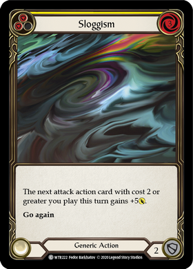 Sloggism (Yellow) [WTR222] Unlimited Rainbow Foil - Duel Kingdom