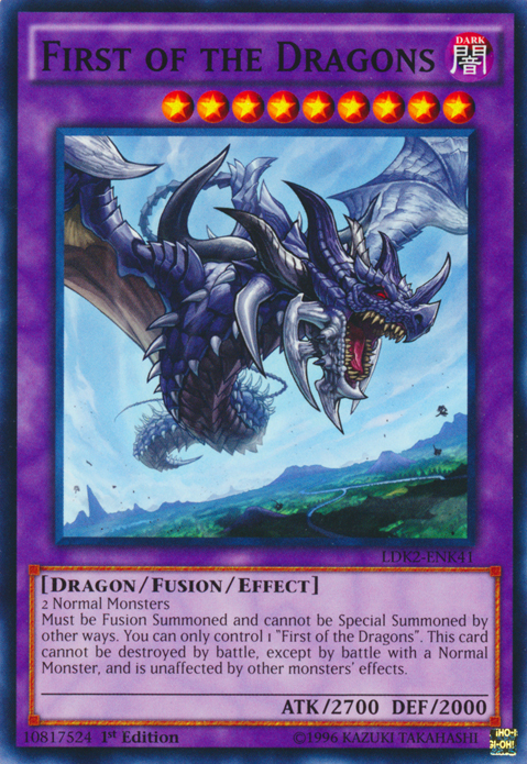 First of the Dragons [LDK2-ENK41] Common - Duel Kingdom
