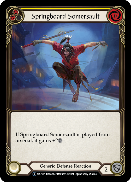 Springboard Somersault [CRU187] Unlimited Normal - Duel Kingdom