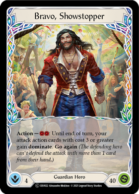Bravo, Showstopper [CRU022] Unlimited Normal - Duel Kingdom