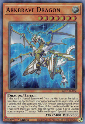 Arkbrave Dragon [GFTP-EN072] Ultra Rare