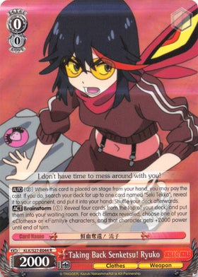Taking Back Senketsu! Ryuko (KLK/S27-E044 R) [KILL la KILL]
