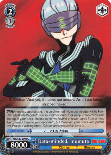 Data-minded, Inumuta (KLK/S27-E093 C) [KILL la KILL]