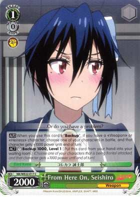 From Here On, Seishiro (NK/WE22-E17) [NISEKOI Extra Booster]