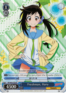 Freshman, Haru (NK/WE22-E25) (Parallel Foil) [NISEKOI Extra Booster]