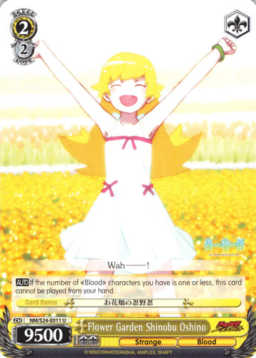 Flower Garden Shinobu Oshino (NM/S24-E011) [NISEMONOGATARI]