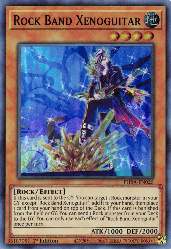 Rock Band Xenoguitar [PHRA-EN025] Super Rare