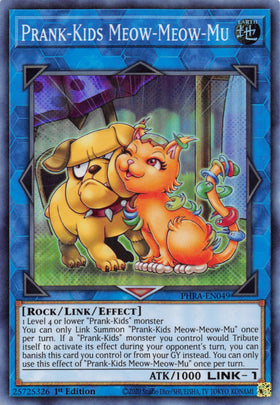 Prank-Kids Meow-Meow-Mu [PHRA-EN049] Super Rare