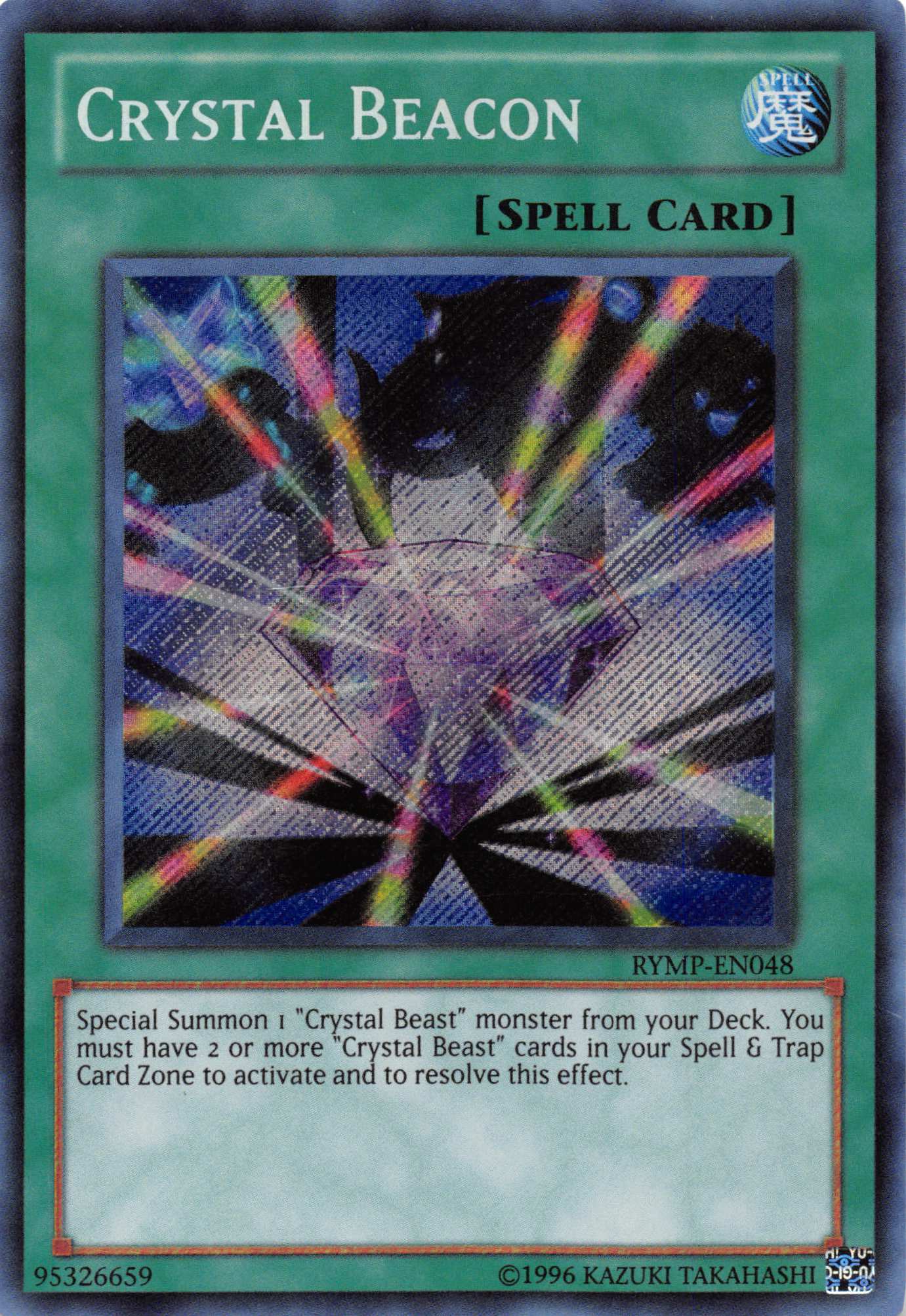 Crystal Beacon [RYMP-EN048] Secret Rare