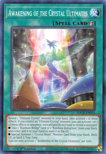 Awakening of the Crystal Ultimates [SDCB-EN016] Common