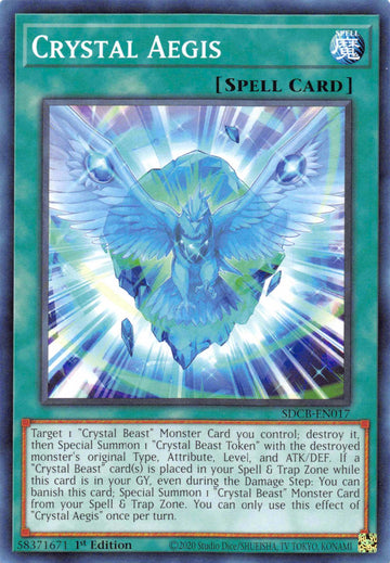 Crystal Aegis [SDCB-EN017] Common