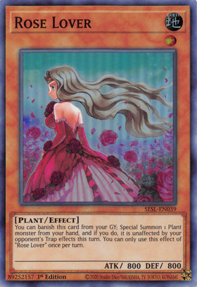 Rose Lover [SESL-EN039] Super Rare