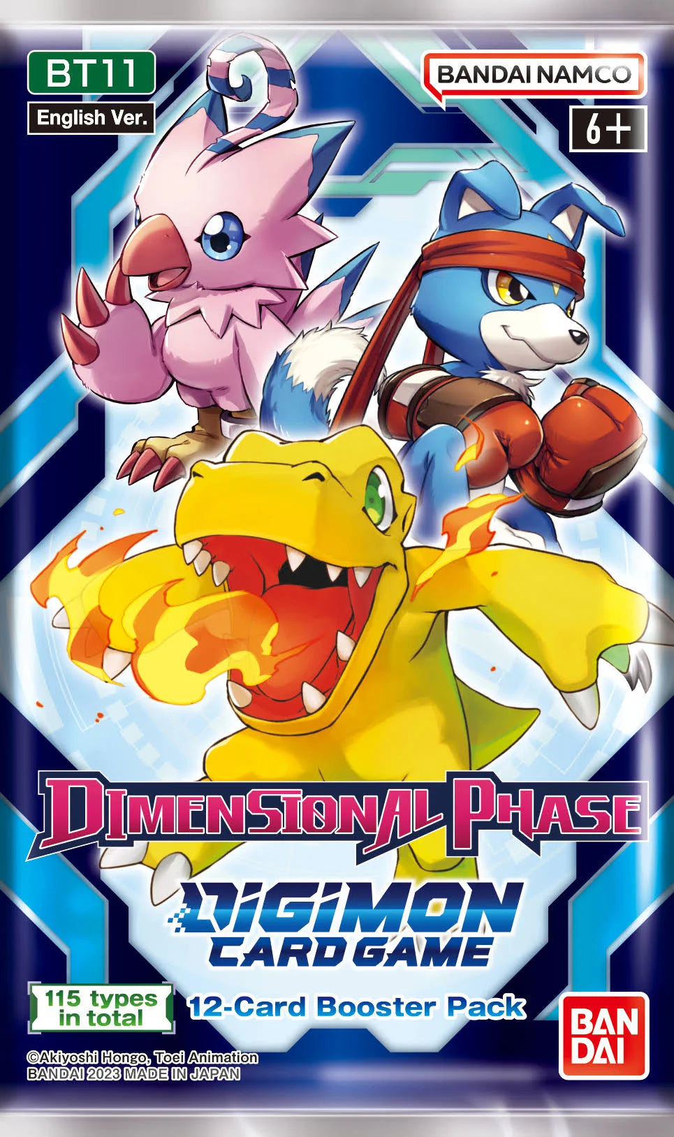 Digimon TCG: Dimensional Phase Booster Pack [BT11]