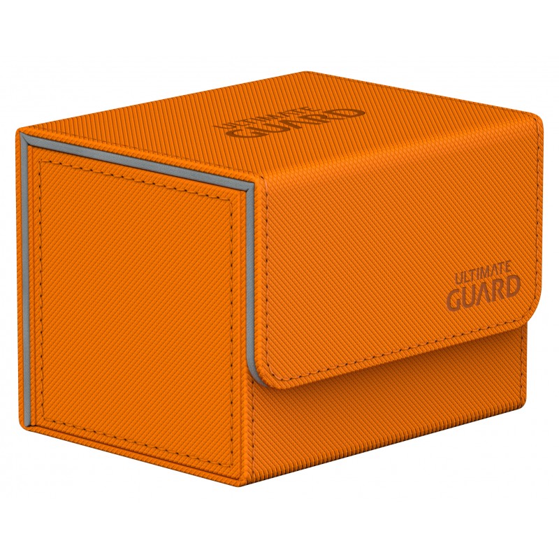 Ultimate Guard - Sidewinder™ 100+ XenoSkin Orange Deck Box - Duel Kingdom