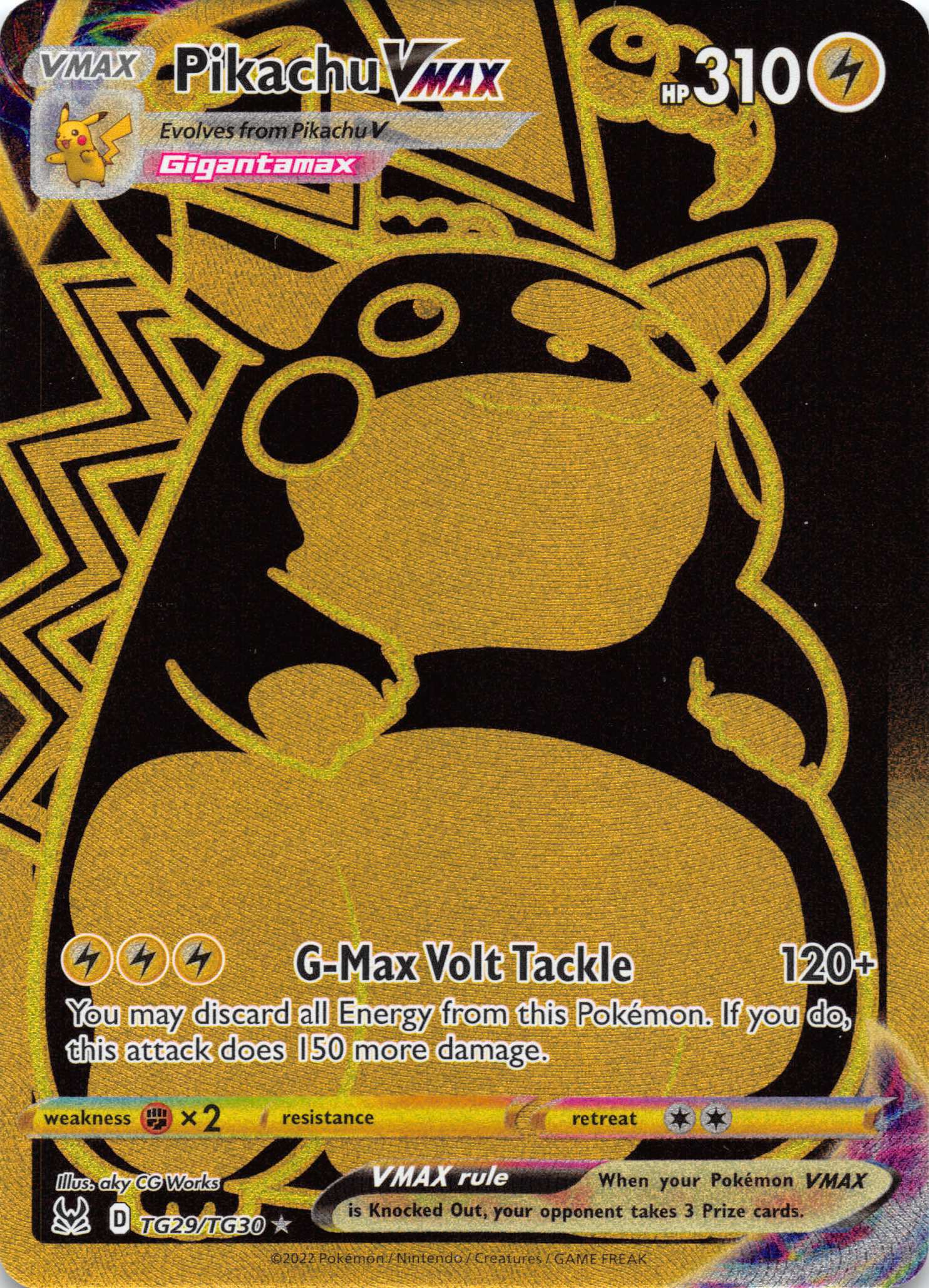 Pikachu VMAX (TG29/TG30) [Sword & Shield: Lost Origin]