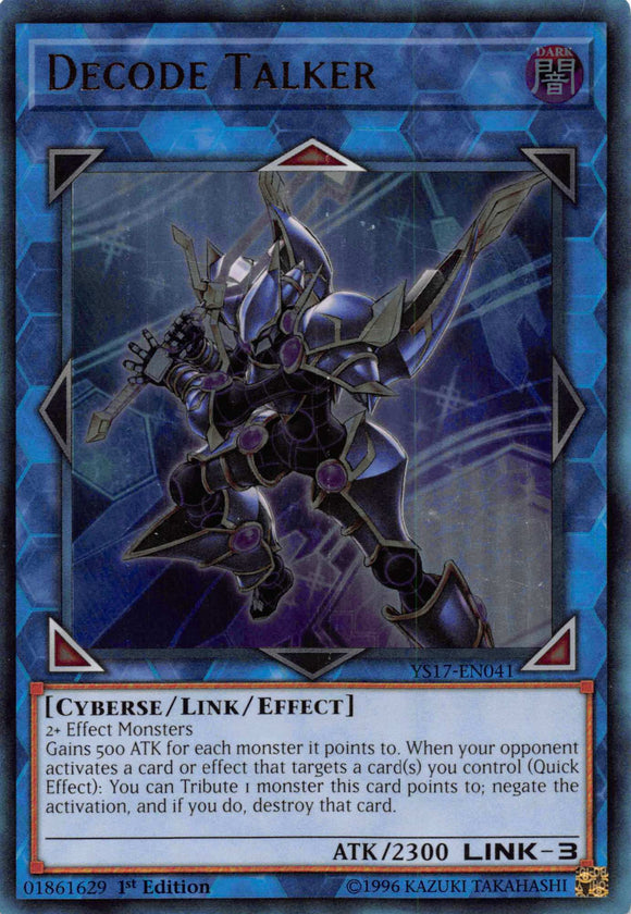 Decode Talker [YS17-EN041] Ultra Rare